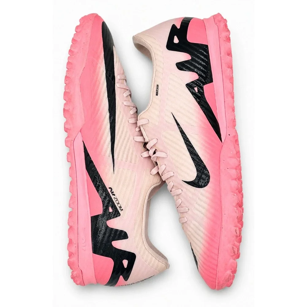 Nike Zoom Mercurial Vapor 15 Academy TF Men 9.5 Pink Foam Turf Soccer DJ5635-601